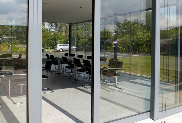 Schuifdeuren - Terras - Schuifdeur - Deur - Antraciet - Kantoor