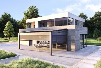 Rollladen-Ueberdachung-mit-Gartentisch-und-Stuhl