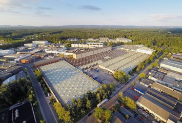 Unternehmenshistorie-Fenster freistehend
